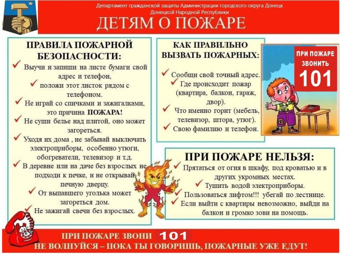 ДЕТЯМ О ПОЖАРЕ ДЕТЯМ О ПОЖАРЕ.