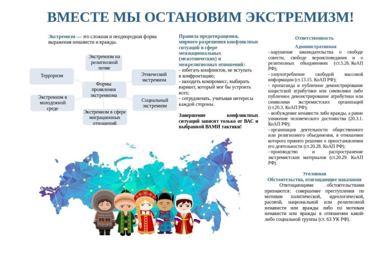 Памятка по предупреждения распространения экстремистской идеологии на почве национальных религиозных отношений " ВМЕСТЕ МЫ ОСТАНОВИМ ЭКСТРЕМИЗМ" Памятка по предупреждения распространения экстремистской идеологии на почве национальных религиозных отношений " ВМЕСТЕ МЫ ОСТАНОВИМ ЭКСТРЕМИЗМ".